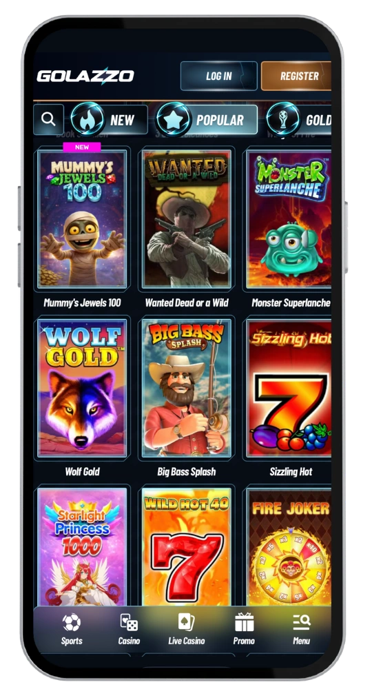 Golazzo Casino app
